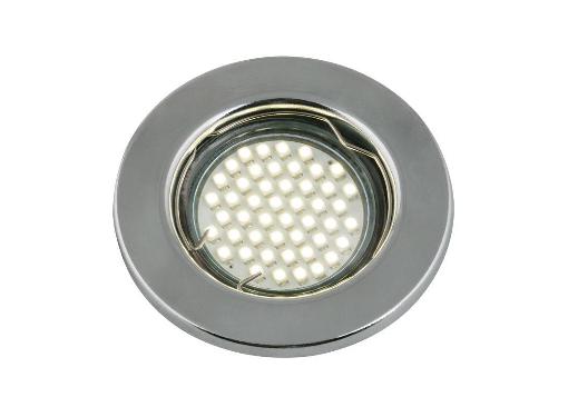 Изображение товара Встраиваемый светильник FAMETTO DLS-A104 GU5.3 хром современный для прихожей