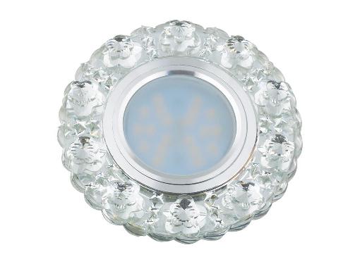 Изображение товара Встраиваемый светильник FAMETTO DLS-L129 GU5.3 CHROME/CLEAR Luciole для спальни