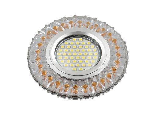 Изображение товара Встраиваемый светильник Fametto DLS-L138 GU5.3 Glassy Light Tea для гостиной