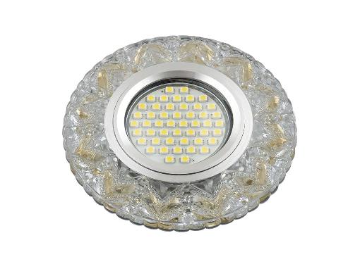 Изображение товара Светильник встраиваемый FAMETTO DLS-L146 GU5.3 GLASSY/GOLD