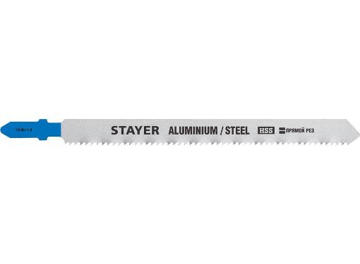 Изображение товара Пилки для лобзика STAYER 110x1.8мм Т-хвост (159951-1.8_z02) 2шт.