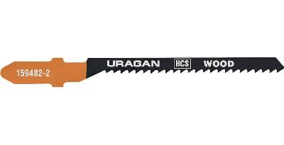 Пилки для лобзика URAGAN 75x2мм Т-хвост (159482-2_z02) 2шт.