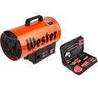 Изображение товара Набор WESTER Тепловая пушка TG-20000 +Набор инструментов 601-035 9 предметов