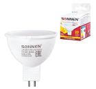 Лампа светодиодная SONNEN MR16-5W-2700-GU5.3 (453713)