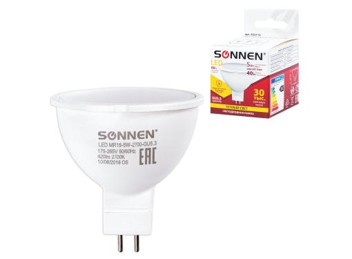   SONNEN MR16-5W-2700-GU5.3 (453713)