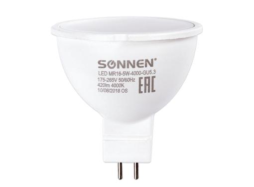   SONNEN MR16-5W-4000-GU5.3 (453714)