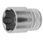 Головка торцевая KRAFTOOL размер 22мм, H 38мм, S 1/2" (27801-22_z01)