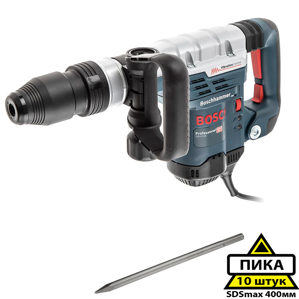 

Набор Bosch Отбойный молоток gsh 5 ce (0.611.321.000) +Пика 400мм sdsmax (2608690128 10шт, Отбойный молоток gsh 5 ce (0.611.321.000) +Пика 400мм sdsmax (2608690128 10шт)
