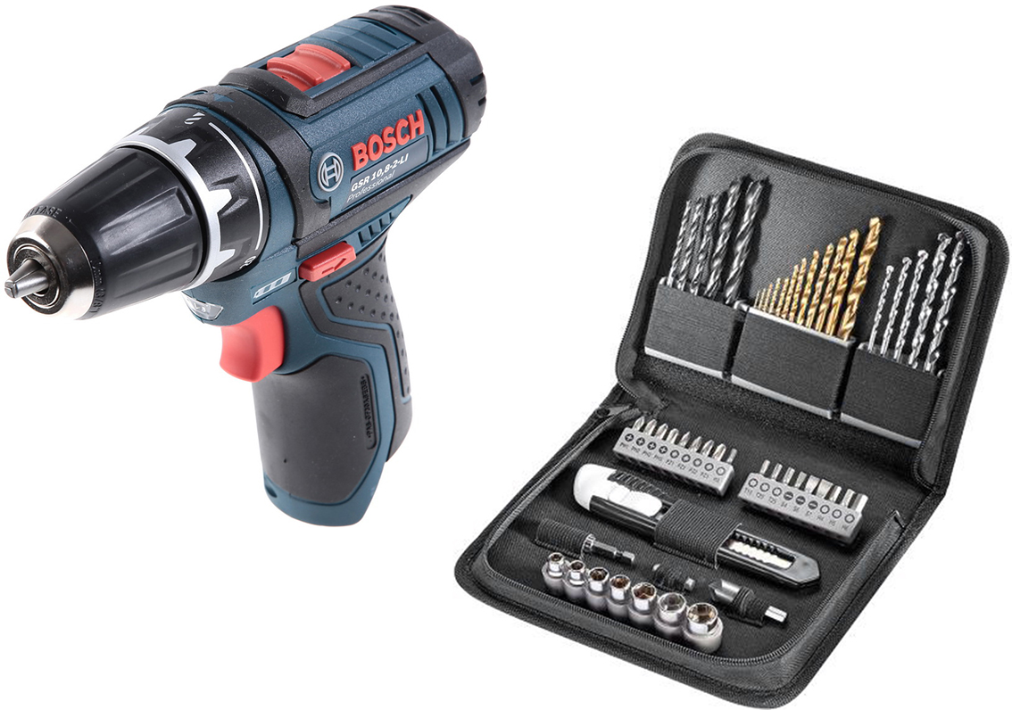 

Набор Bosch Дрель аккумуляторная gsr 12v-15 БЕЗ АКК. (0.601.868.101) +Набор бит и сверл 1619gx1400, Дрель аккумуляторная gsr 12v-15 БЕЗ АКК. (0.601.868.101) +Набор бит и сверл 1619gx1400