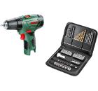 Набор BOSCH Дрель-шуруповерт EasyDrill 12-2 (0603972A04) +Набор бит и сверл 1619GX1400