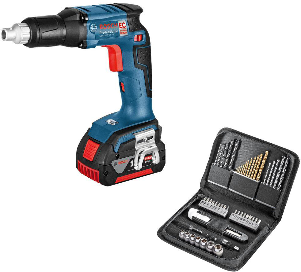 

Набор Bosch Дрель аккумуляторная gsr 18v-ec te (0.601.9c8.007) +Набор бит и сверл 1619gx1400, Дрель аккумуляторная gsr 18v-ec te (0.601.9c8.007) +Набор бит и сверл 1619gx1400