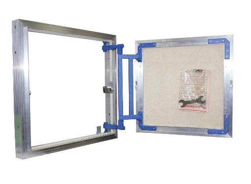 Изображение товара Люк ревизионный сантехнический LYUKER AL-КR 30/50 в стену алюминий под плитку стандартный размер