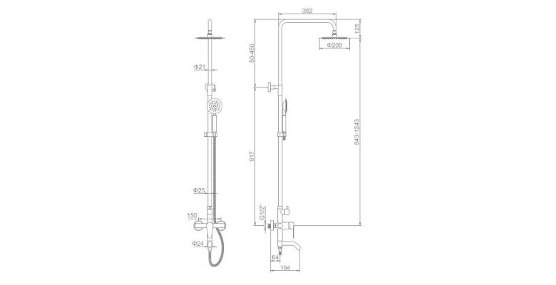 ������� ������� LEDEME L72433B