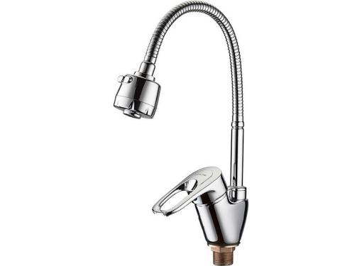 Изображение товара Смеситель для кухни LEDEME L4304 с гибким изливом и керамическим картриджем