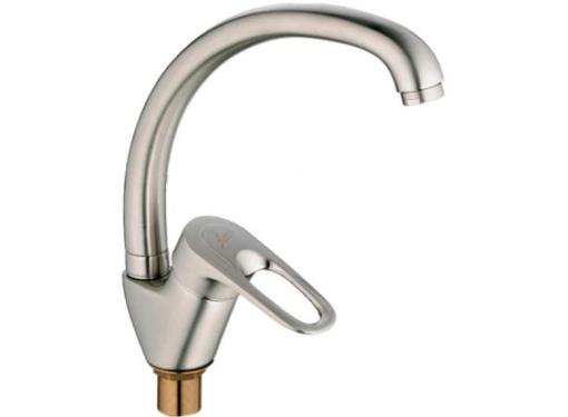 Изображение товара Смеситель для кухни LEDEME L5904A с керамическим картриджем 40 мм и сатиновым покрытием