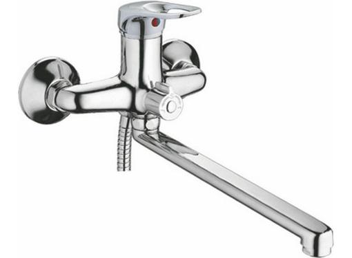 Изображение товара Смеситель для ванны LEDEME L2237 с длинным излив и аэратором, хром