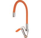 Изображение товара Смеситель для кухни LEDEME L4153-7 оранжевый с гибким шлангом