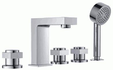 

Смеситель для ванны Ledeme L1187, L1187