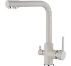 Изображение товара Смеситель для кухни LEDEME L4055K-3 с керамическим картриджем и гибким изливом