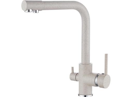 Изображение товара Смеситель для кухни LEDEME L4055K-3 с керамическим картриджем и гибким изливом