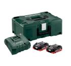 Изображение товара Набор аккумулятор+ЗУ METABO 18В 4Ач LiHD Basic-Set 685130000