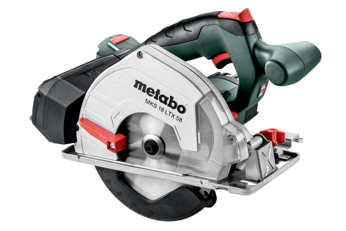 фото Пила циркулярная metabo mks 18 ltx 58 (600771890)