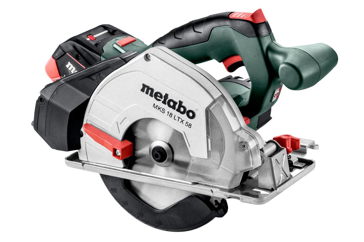 фото Пила циркулярная metabo mks 18 ltx 58 (600771700)