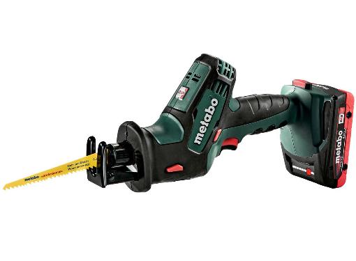 Изображение товара Аккумуляторная ножовка METABO SSE 18 LTX Compact 18В 2х4.0 LiHD кейс