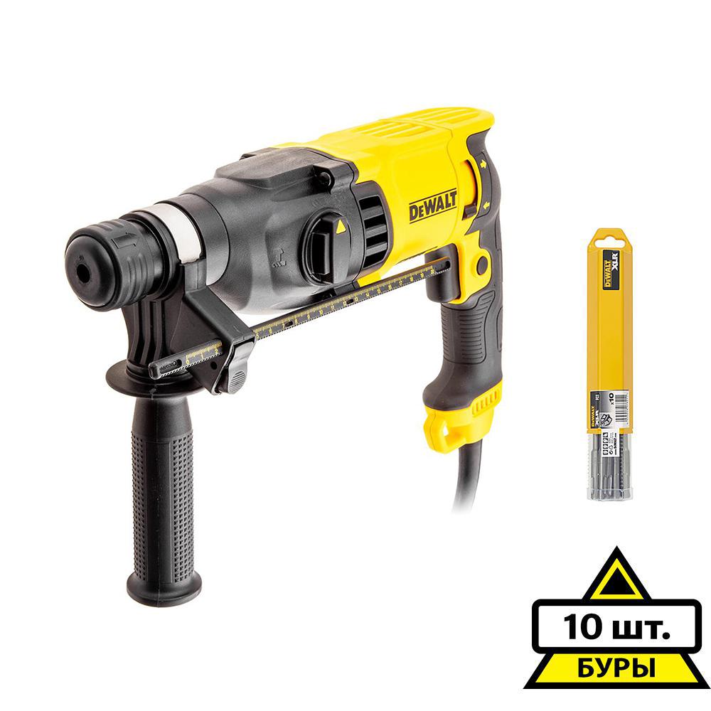 

Набор Dewalt Перфоратор d25133k +Бур Ф6х110мм sds+ (10шт dt8955-qz sds+ xlr, Перфоратор d25133k +Бур Ф6х110мм sds+ (10шт dt8955-qz sds+ xlr)