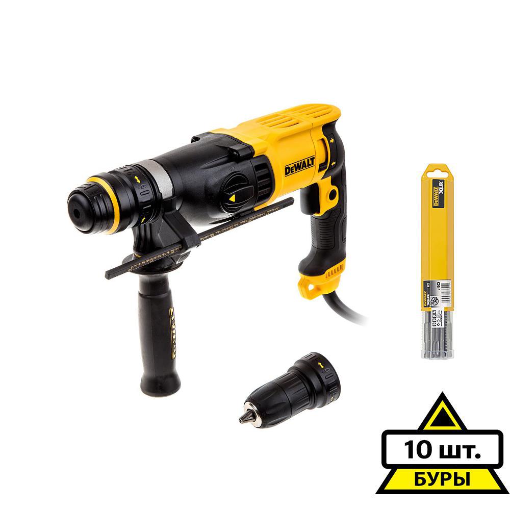 

Набор Dewalt Перфоратор d25134k +Бур Ф6х110мм sds+ (10шт dt8955-qz sds+ xlr, Перфоратор d25134k +Бур Ф6х110мм sds+ (10шт dt8955-qz sds+ xlr)