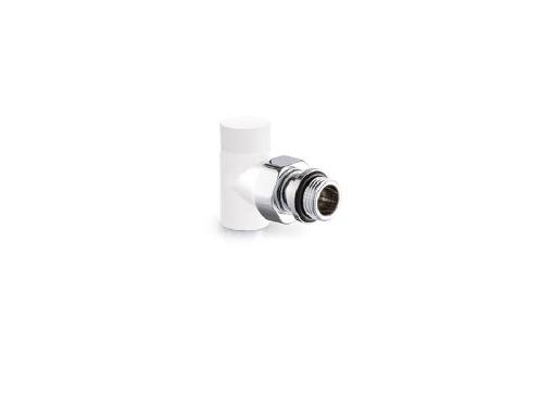 Изображение товара Клапан SR Rubinetterie Tondera Light 1/2'' угловой запорный белый Италия