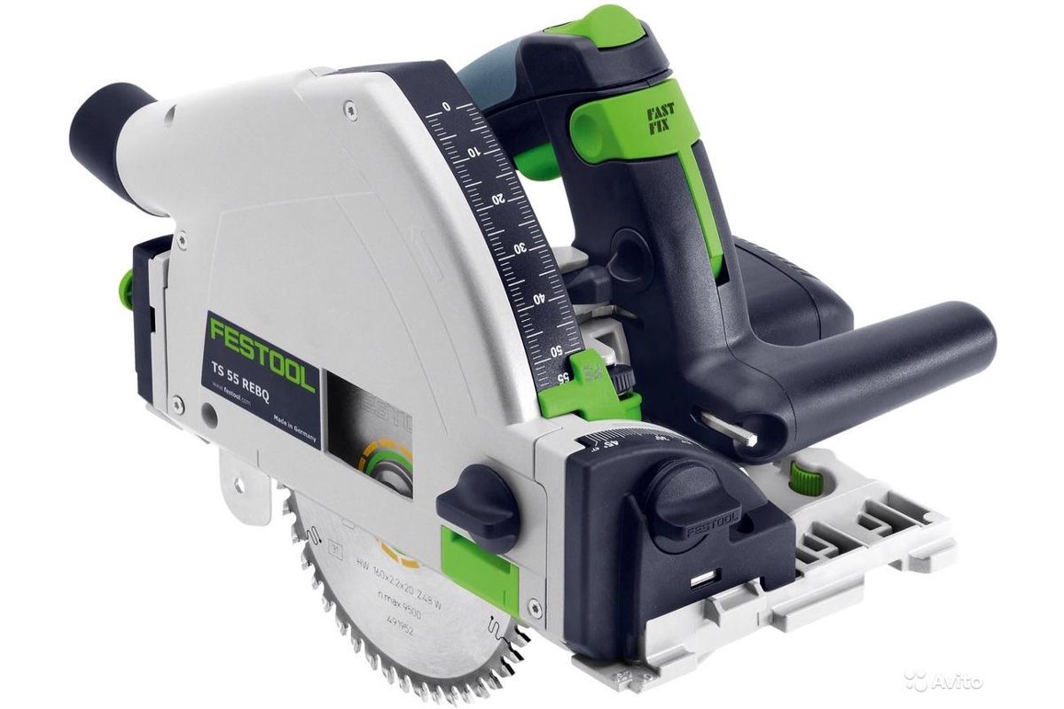 Пила погружная Festool TS 55 REBQ-Plus-FS (576007) - цена, фото - купить в  Москве, СПб и РФ