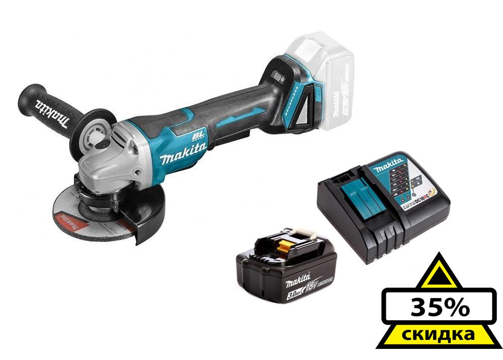 

Набор Makita УШМ (болгарка) dga515z +Аккумулятор 18В 3Ач li-ion (191a25-2, УШМ (болгарка) dga515z +Аккумулятор 18В 3Ач li-ion (191a25-2)