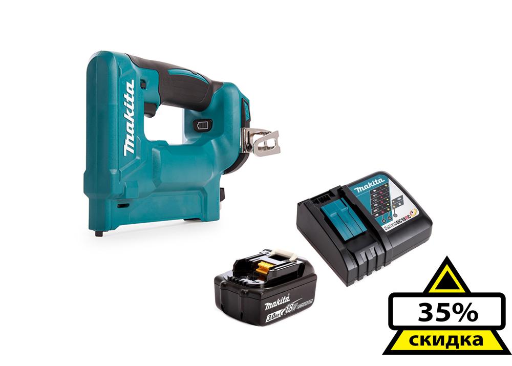 

Набор Makita Степлер dst112z +Аккумулятор 18В 3Ач li-ion (191a25-2, Степлер dst112z +Аккумулятор 18В 3Ач li-ion (191a25-2)