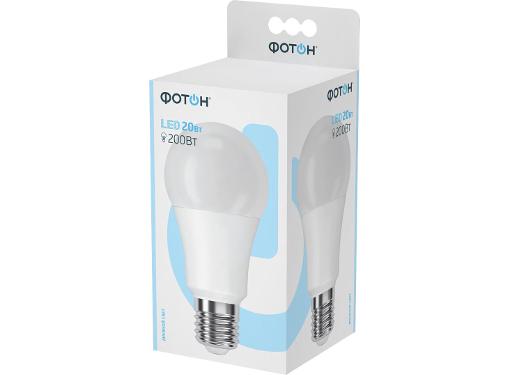 Изображение товара Лампа светодиодная ФОТОН LED A80 20W E27 4000K (22631)