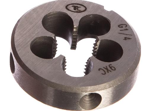 Дюймовая плашка ТехноСталь t250012 1/4'' правая