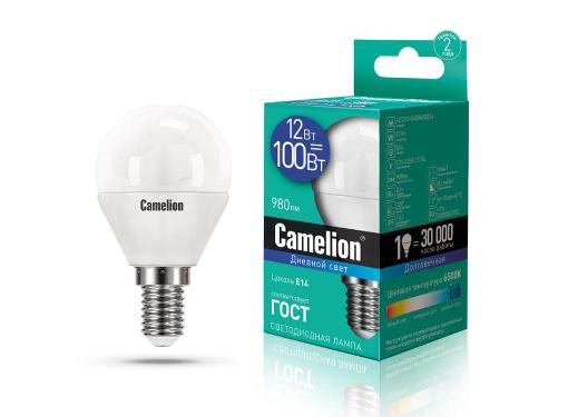 Изображение товара Лампа светодиодная CAMELION LED 12W 6500К E14 для общего освещения