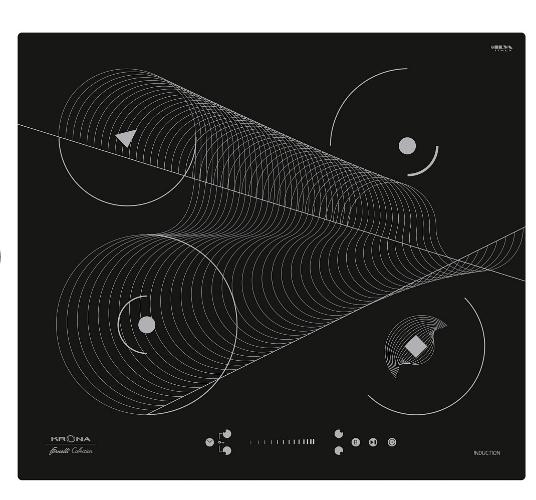 фото Индукционная варочная панель krona meridiana 60 bl (00026354)