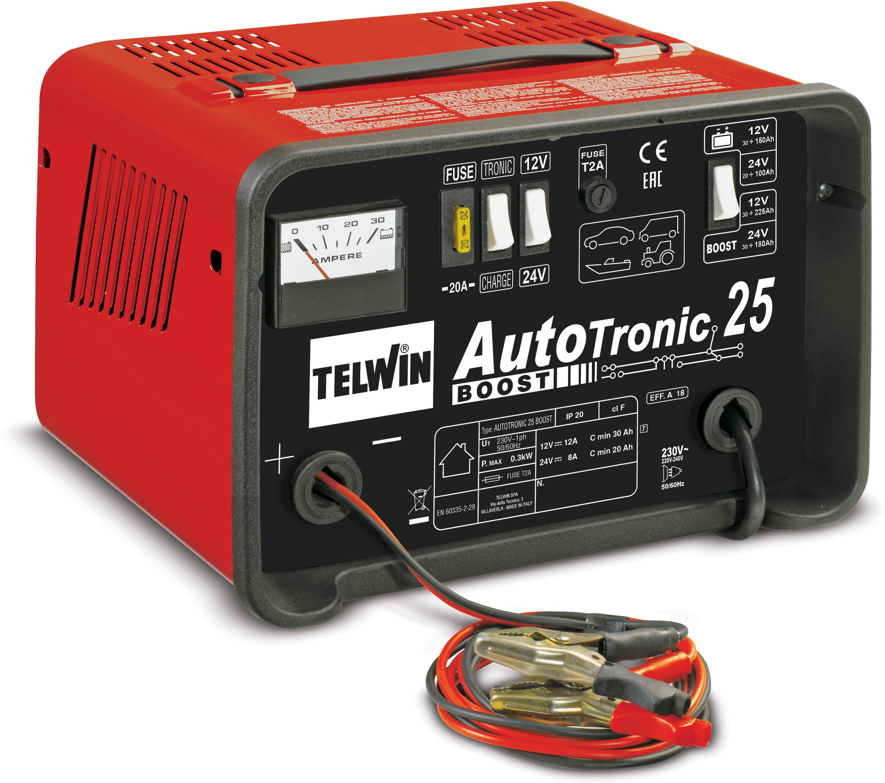 фото Зарядное устройство telwin autotronic 25 boost