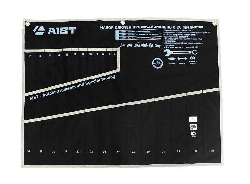 Изображение товара Чехол AIST K00126H для инструмента 26 предметов ПВХ Тайвань
