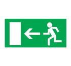 Знак REXANT 56-0025 Направление к эвакуационному выходу