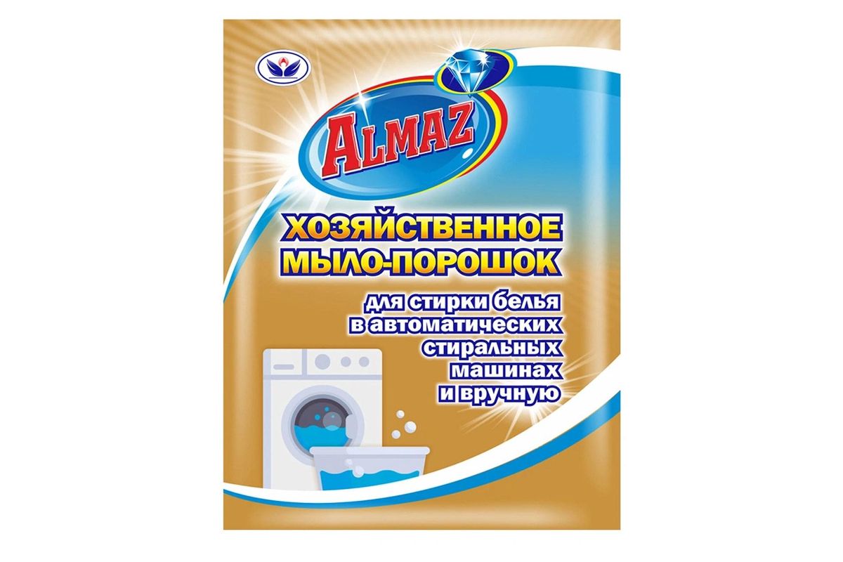 Almaz Хозяйственное Мыло-Порошок для стирки детских вещей, 300 гр