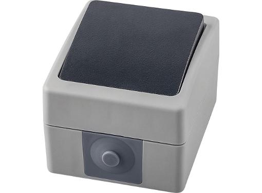 Изображение товара Выключатель STEKKER PSW10-111-54 одноклавишный открытой установки