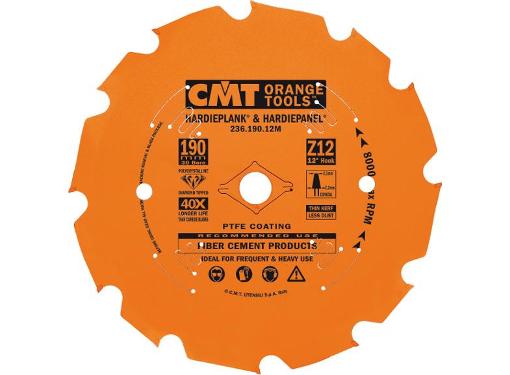 Изображение товара Диск пильный твердосплавный CMT 190мм 12 зубов для твердых материалов