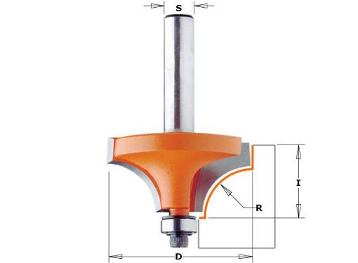 Изображение товара Фреза CMT 939.160.11 калевочная для закругления кромки мебели и интерьера