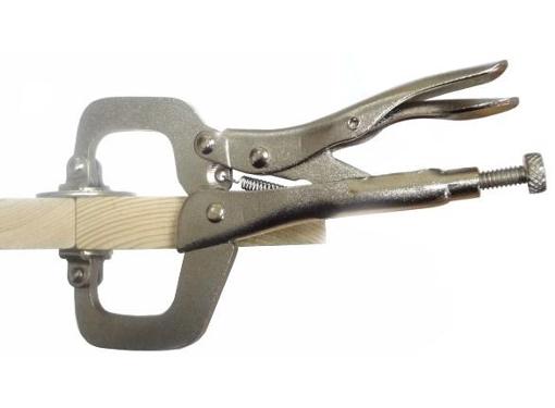 Изображение товара Зажим сварочный CMT 185 мм (999.505.06) ручной с глубоким захватом