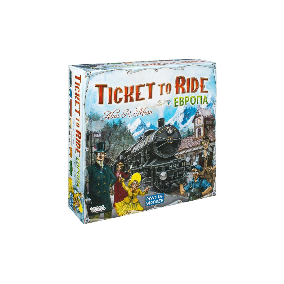 Настольная игра HOBBY WORLD Ticket to Ride (Билет на поезд): Европа купить  в Уфе по доступной цене: характеристики и фото