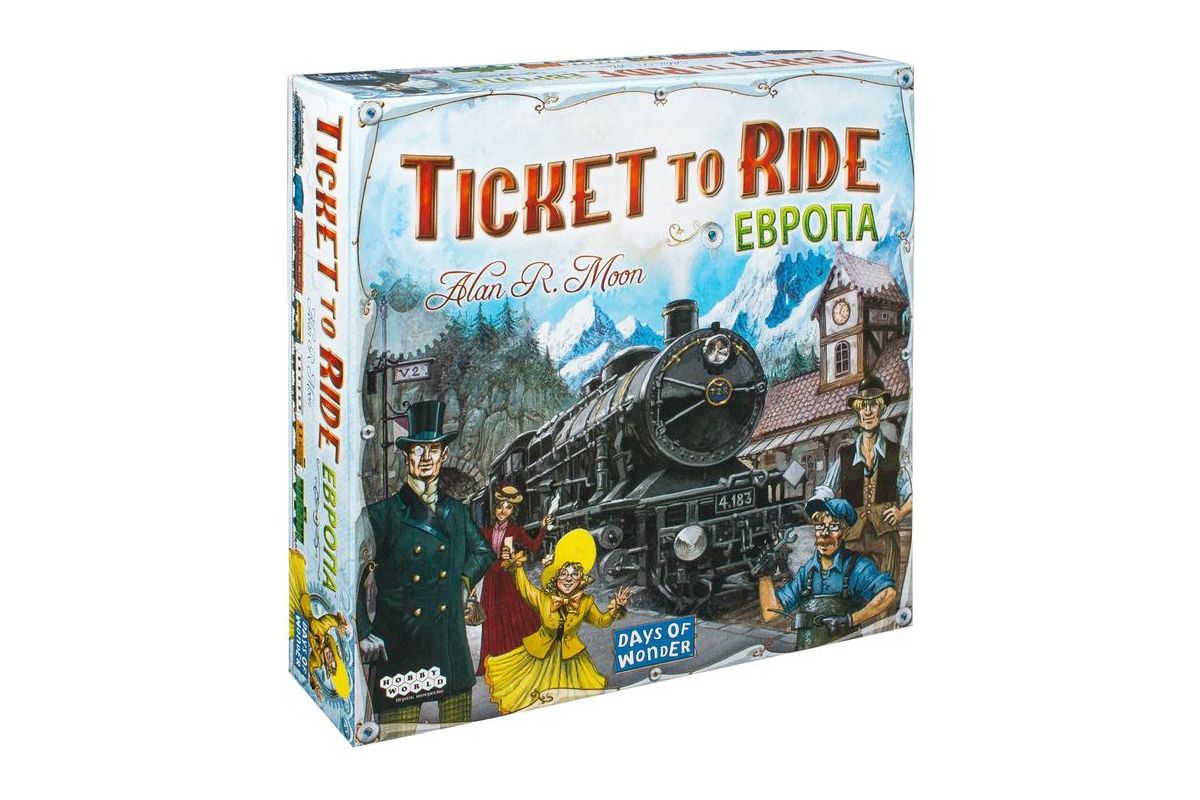 Настольная игра Настольная игра Ticket to Ride: Европа купить в  интернет-магазине 220 Вольт