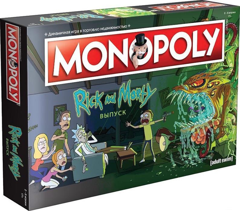 

Игра настольная Hobby world Монополия: Рик и Морти, Монополия: Рик и Морти