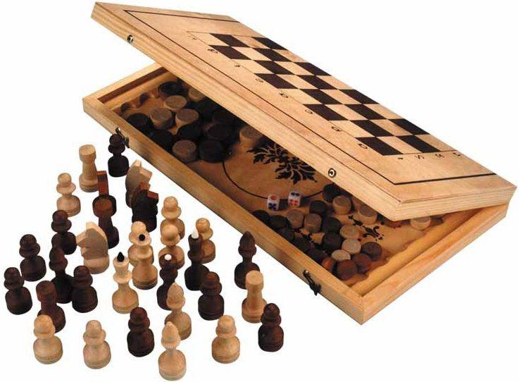

Игра настольная КОЛОРИТ Шахматы, нарды 2 в 1, Шахматы, нарды 2 в 1